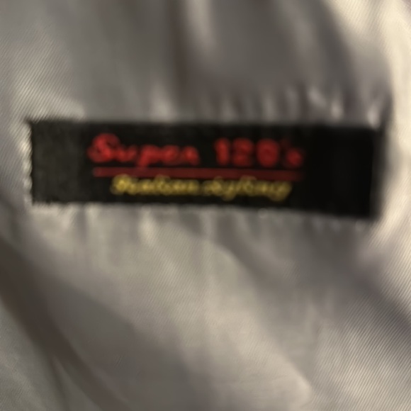 Men's Renoir striped suit jacket - Picture 5 of 5